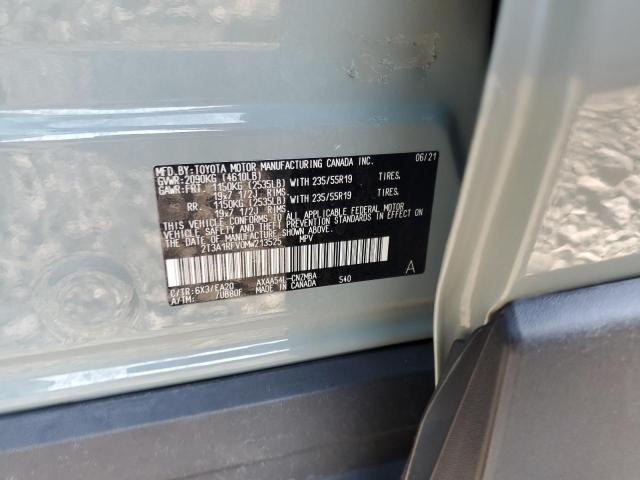 2021 TOYOTA RAV4 XLE PREMIUM 2T3A1RFV0MW213525