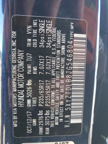 2018 HYUNDAI SANTA FE SPORT 5XYZTDLB8JG546804