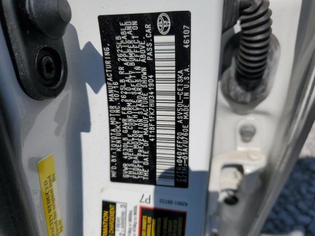 2017 TOYOTA CAMRY SE A 4T1BF1FK7HU341904