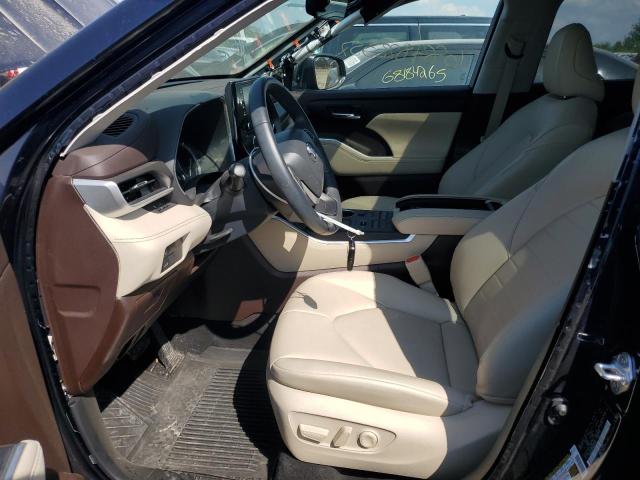 2022 TOYOTA HIGHLANDER 5TDGZRBH7NS595820
