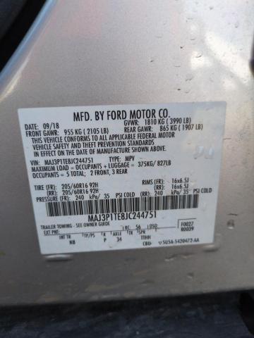 2018 FORD ECOSPORT S - MAJ3P1TE8JC244751