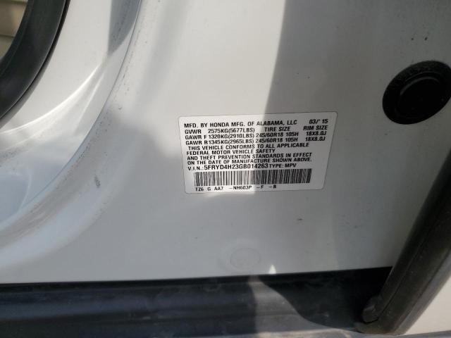 2016 ACURA MDX 5FRYD4H23GB014263