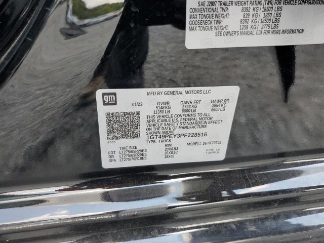 2023 GMC SIERRA K2500 AT4 1GT49PEY3PF228516