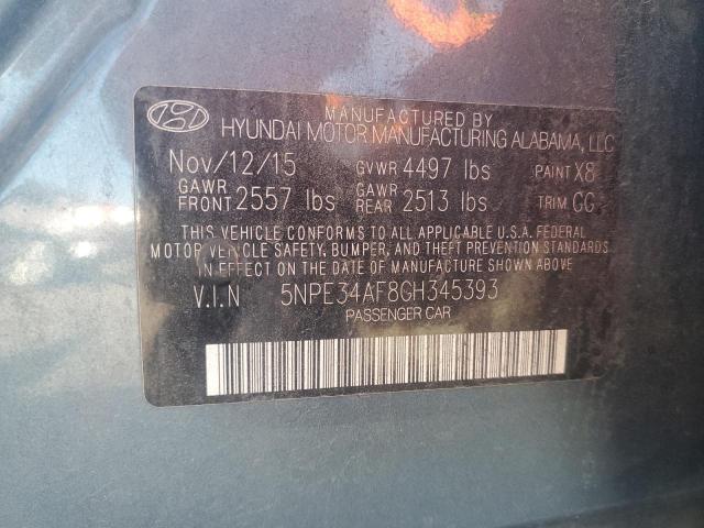 2016 HYUNDAI SONATA SPO 5NPE34AF8GH345393