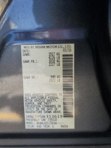 2016 NISSAN ALTIMA 2.5 1N4AL3AP5GN353619