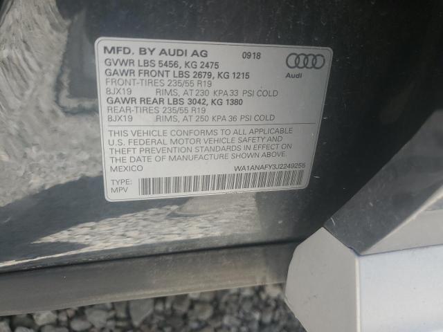 2018 AUDI Q5 PREMIUM - WA1ANAFY3J2249255
