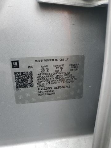 2020 CHEVROLET MALIBU LT 1G1ZD5STXLF046753