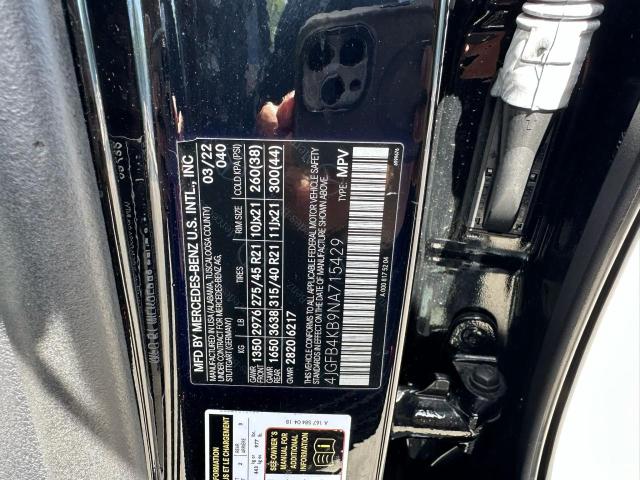 2022 MERCEDES-BENZ GLE 350 4M 4JGFB4KB9NA715429