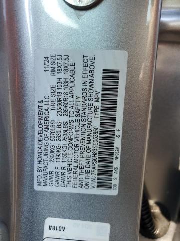 2025 HONDA CR-V SPORT - 7FARS6H83SE053850