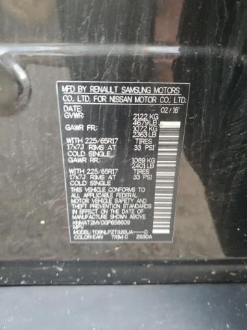 2016 NISSAN ROGUE S KNMAT2MV0GP658609