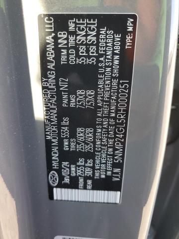 2024 HYUNDAI SANTA FE S 5NMP24GL5RH000251