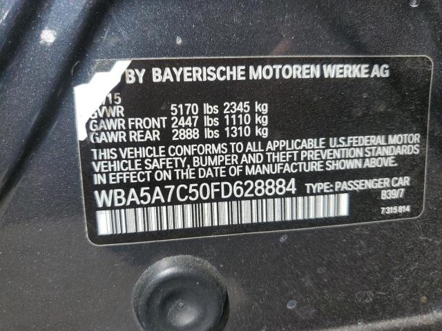 2015 BMW 528 XI WBA5A7C50FD628884