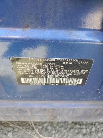 2020 SUBARU WRX LIMITED JF1VA1H68L9820897