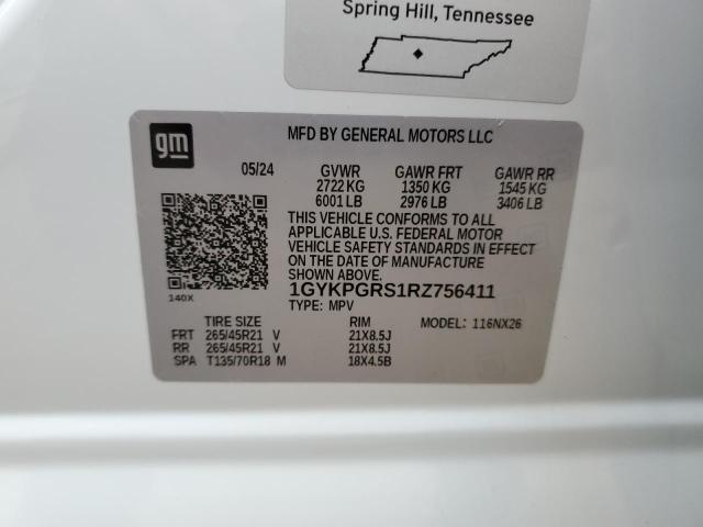 2024 CADILLAC XT6 SPORT 1GYKPGRS1RZ756411