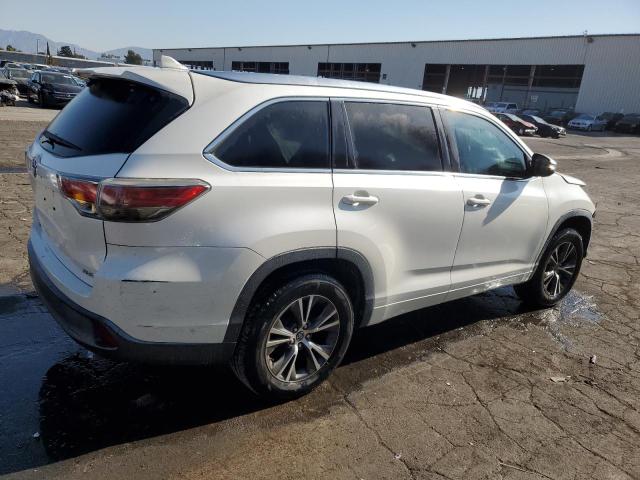 2016 TOYOTA HIGHLANDER XLE 5TDKKRFH3GS127966