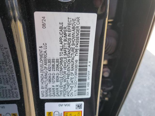 2024 HONDA ACCORD EX 1HGCY1F39RA085149