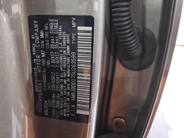 2025 HYUNDAI TUCSON BLU KM8JBDD17SU263599