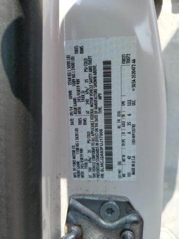 2015 LINCOLN MKC 5LMCJ2A93FUJ17908