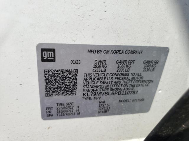 2023 CHEVROLET TRAILBLAZE - KL79MVSL6PB110787