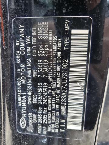 2018 HYUNDAI TUCSON VAL KM8J33A27JU731902
