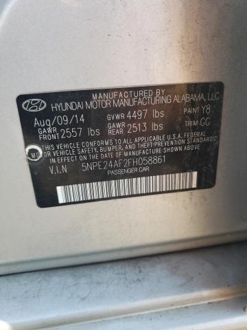 2015 HYUNDAI SONATA SE 5NPE24AF2FH058861