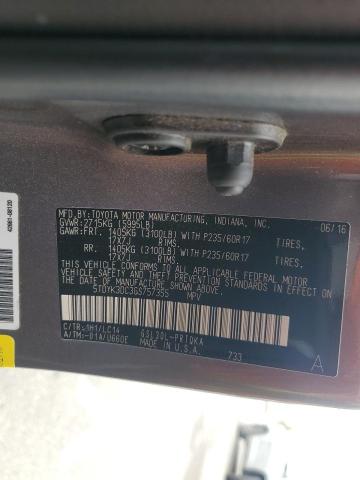 2016 TOYOTA SIENNA XLE - 5TDYK3DC3GS757355