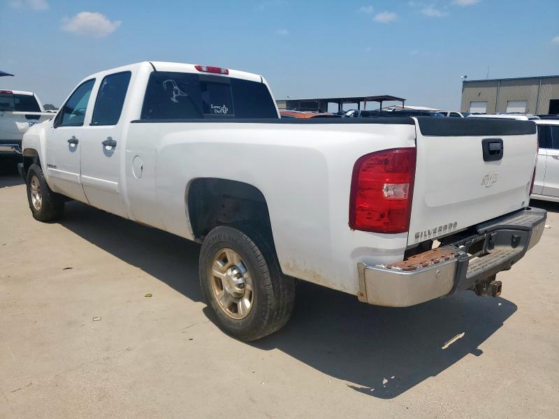 CHEVROLET SILVERADO 2007 white crew pic diesel 1GCHK23627F533502 photo #3