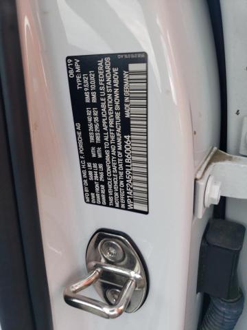 2020 PORSCHE MACAN TURB WP1AF2A59LLB60064