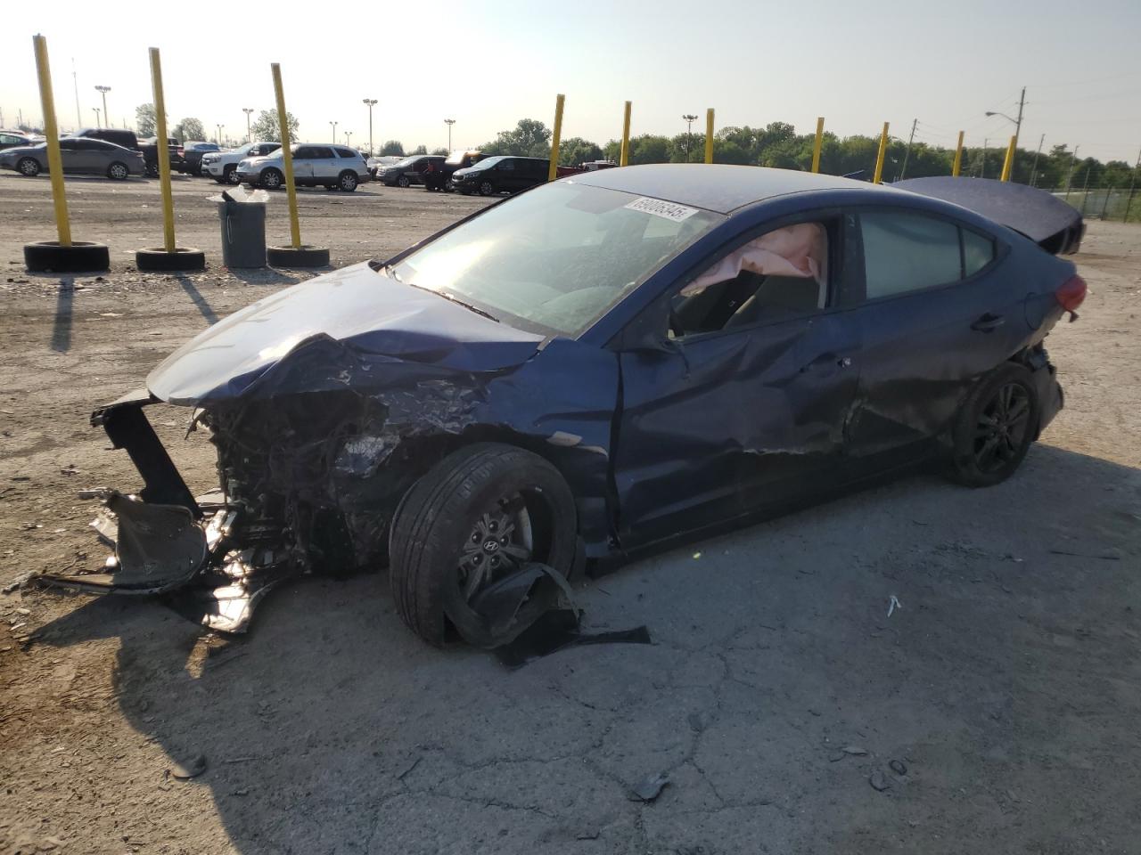 Lot #3258847800 2018 HYUNDAI ELANTRA SEL