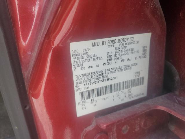 2015 FORD F250 SUPER 1FT7W2BT5FEB52061