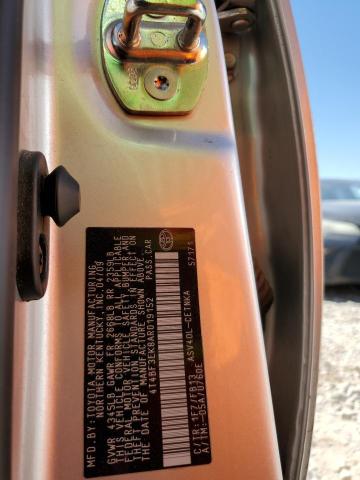 2010 TOYOTA CAMRY BASE - 4T4BF3EK8AR019152