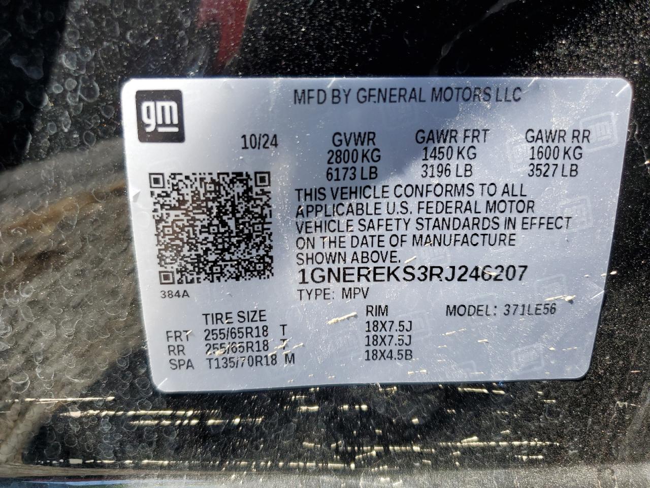 CHEVROLET TRAVERSE LS