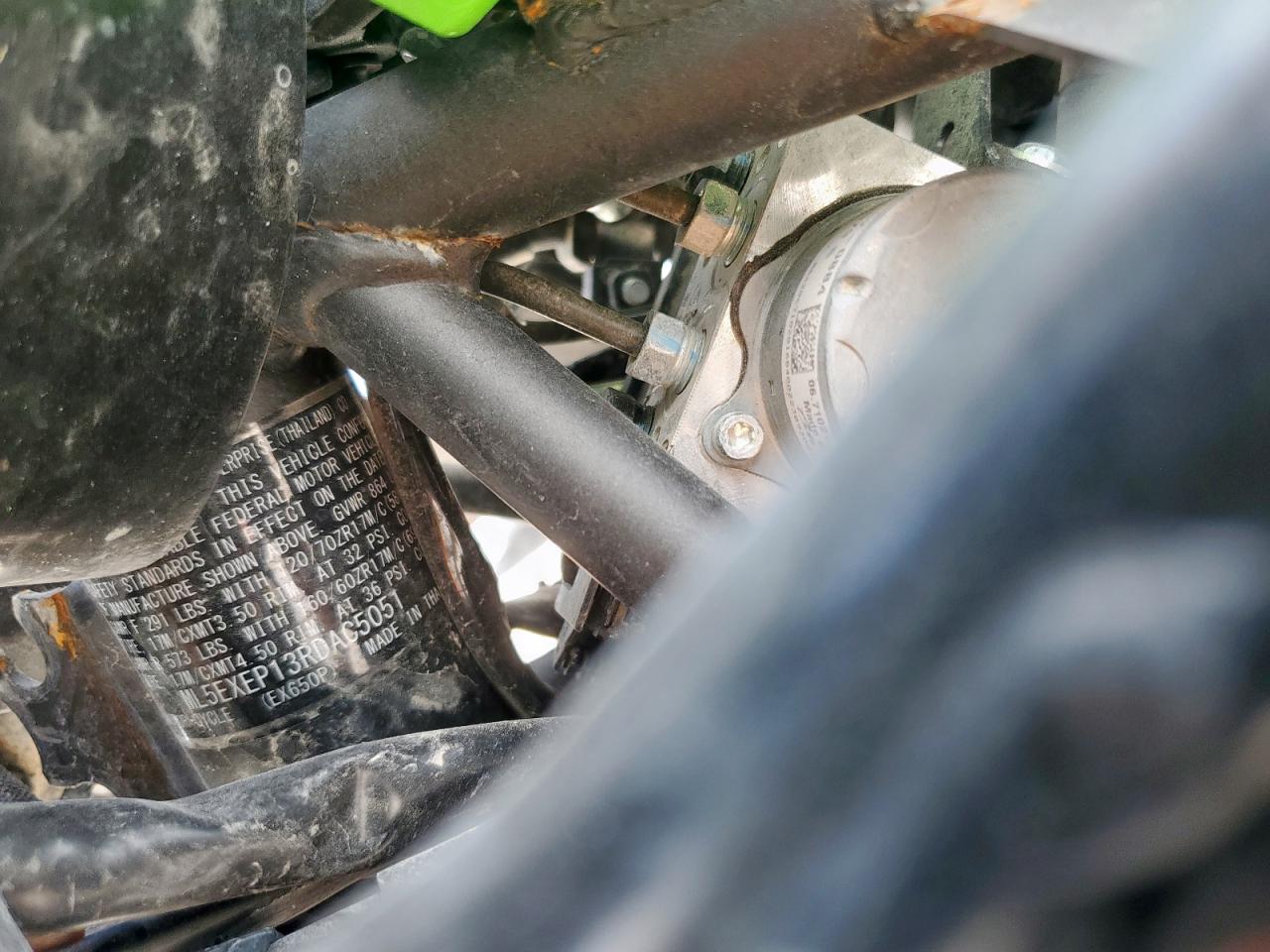 Lot #3263780673 2024 KAWASAKI EX650 P