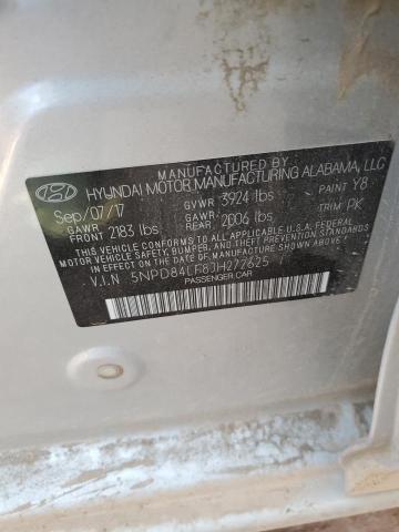 2018 HYUNDAI ELANTRA SE 5NPD84LF8JH272625