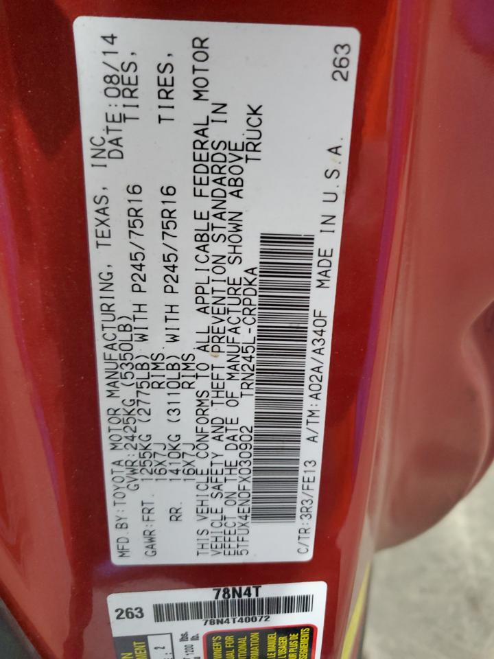 TOYOTA TACOMA ACCESS CAB