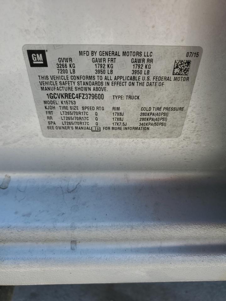 CHEVROLET SILVERADO K1500 LT