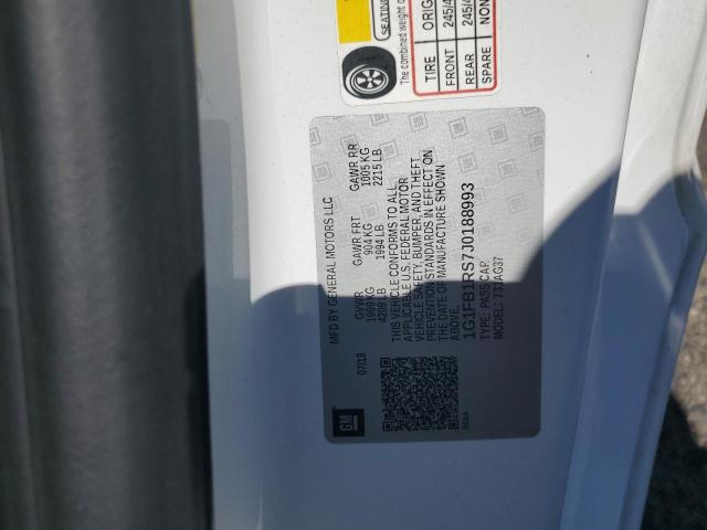 2018 CHEVROLET CAMARO LT 1G1FB1RS7J0188993