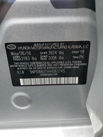 2017 HYUNDAI ELANTRA SE - 5NPD84LF1HH083745