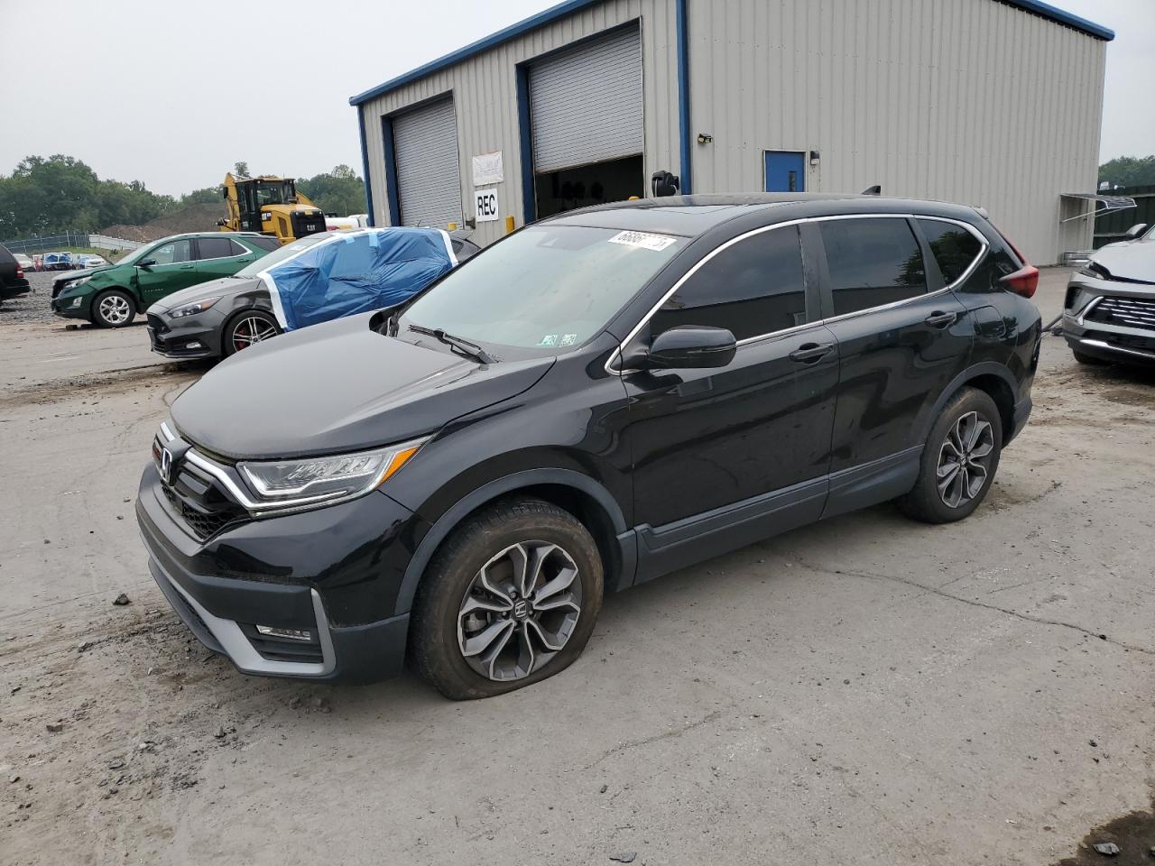 Lot #3287685008 2021 HONDA CR-V EX