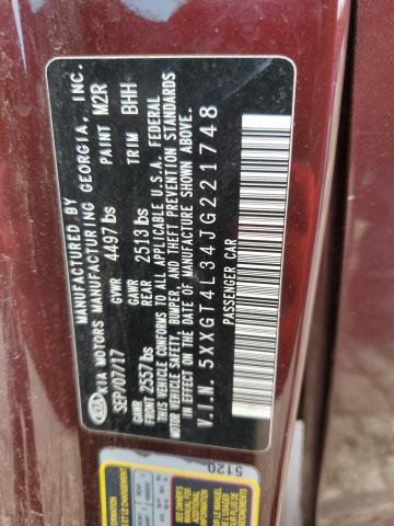 2018 KIA OPTIMA LX 5XXGT4L34JG221748