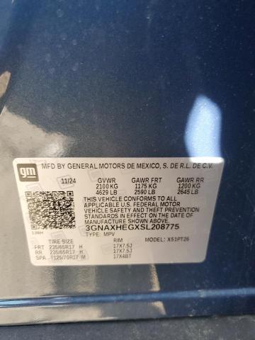 2025 CHEVROLET EQUINOX LT #3287696052