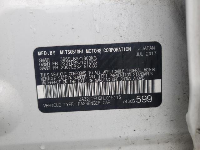 2017 MITSUBISHI LANCER ES JA32U2FU5HU015115