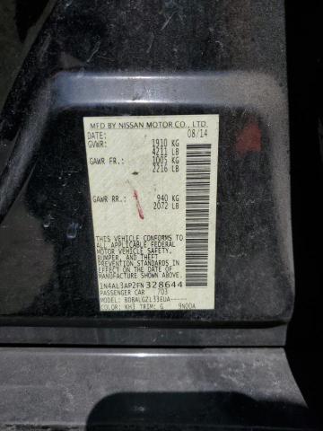 2015 NISSAN ALTIMA 2.5 - 1N4AL3AP2FN328644