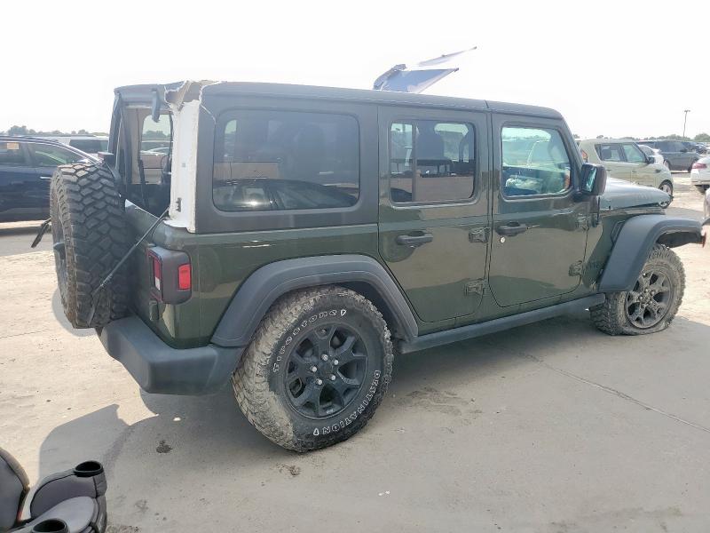 JEEP WRANGLER U 2020 green  gas 1C4HJXDN2LW332098 photo #4