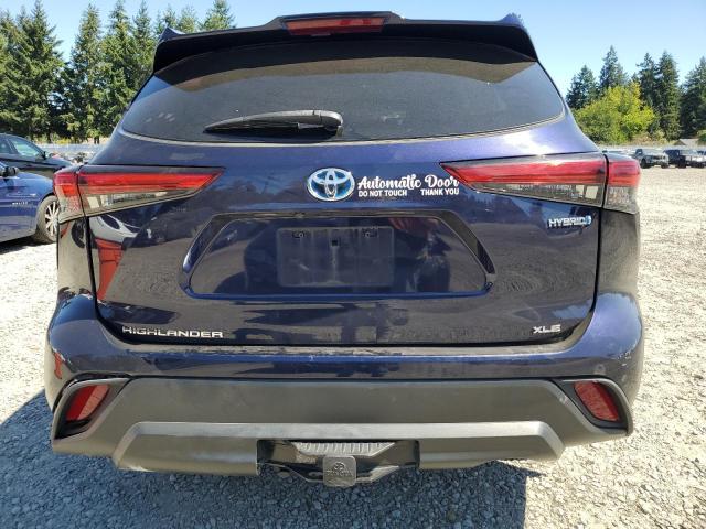 2021 TOYOTA HIGHLANDER HYBRID XLE 5TDHBRCH4MS531210