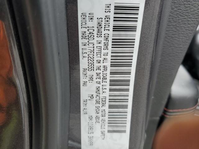 2015 DODGE DURANGO R/T 1C4SDJCT7FC223555