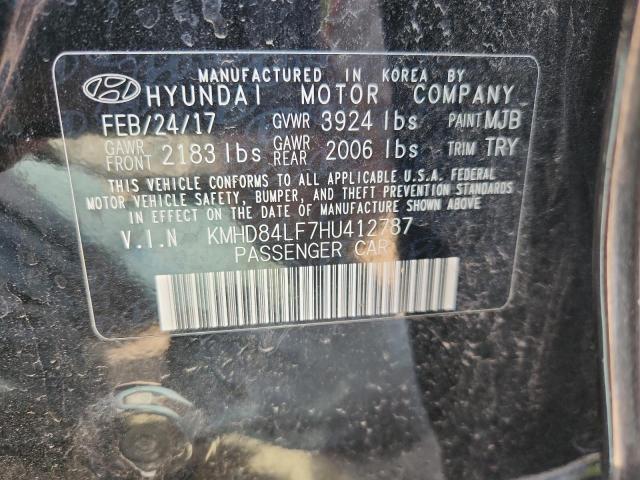 2017 HYUNDAI ELANTRA SE - KMHD84LF7HU412787