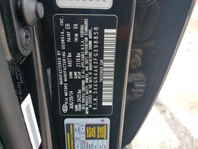 2015 KIA OPTIMA SX 5XXGR4A63FG398858