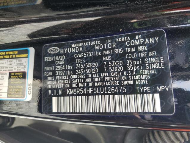 2020 HYUNDAI PALISADE LIMITED KM8R54HE5LU126475