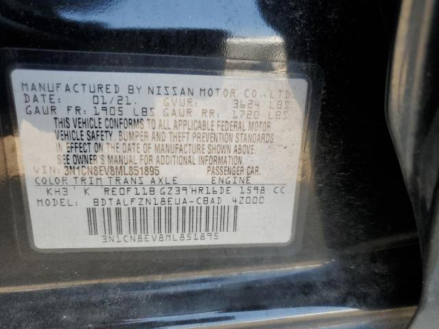 2021 NISSAN VERSA SV 3N1CN8EV8ML851895